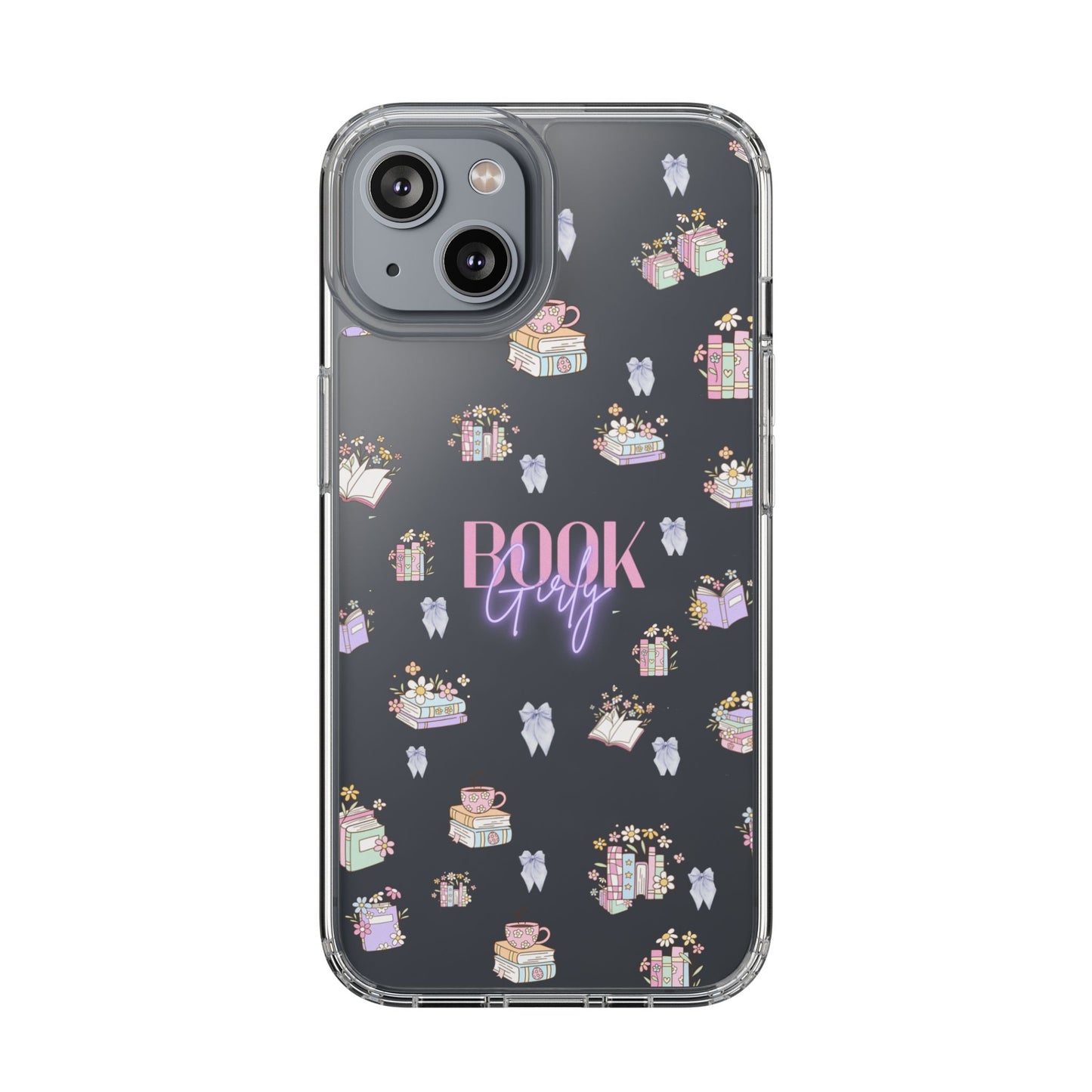 Book Girly | Clear Phone Case