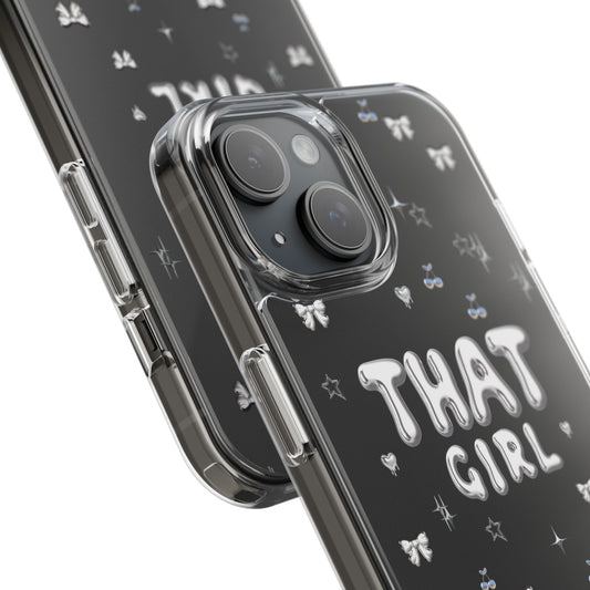 That Girl Chrome Unique Design | Clear Case