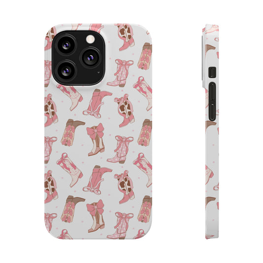 Cow Girl Boots | Slim Phone Cases