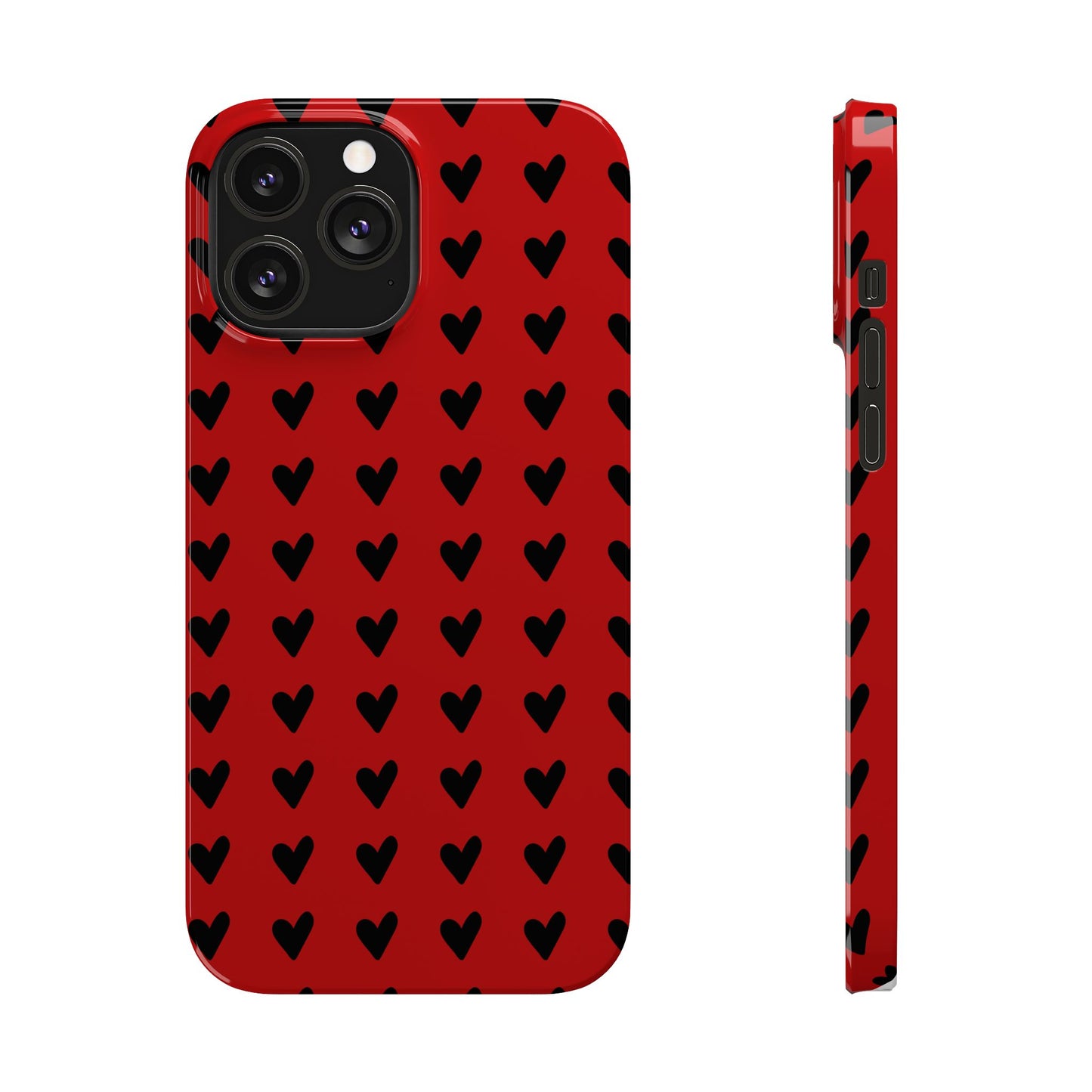 Heart Pattern |  Slim Phone Case
