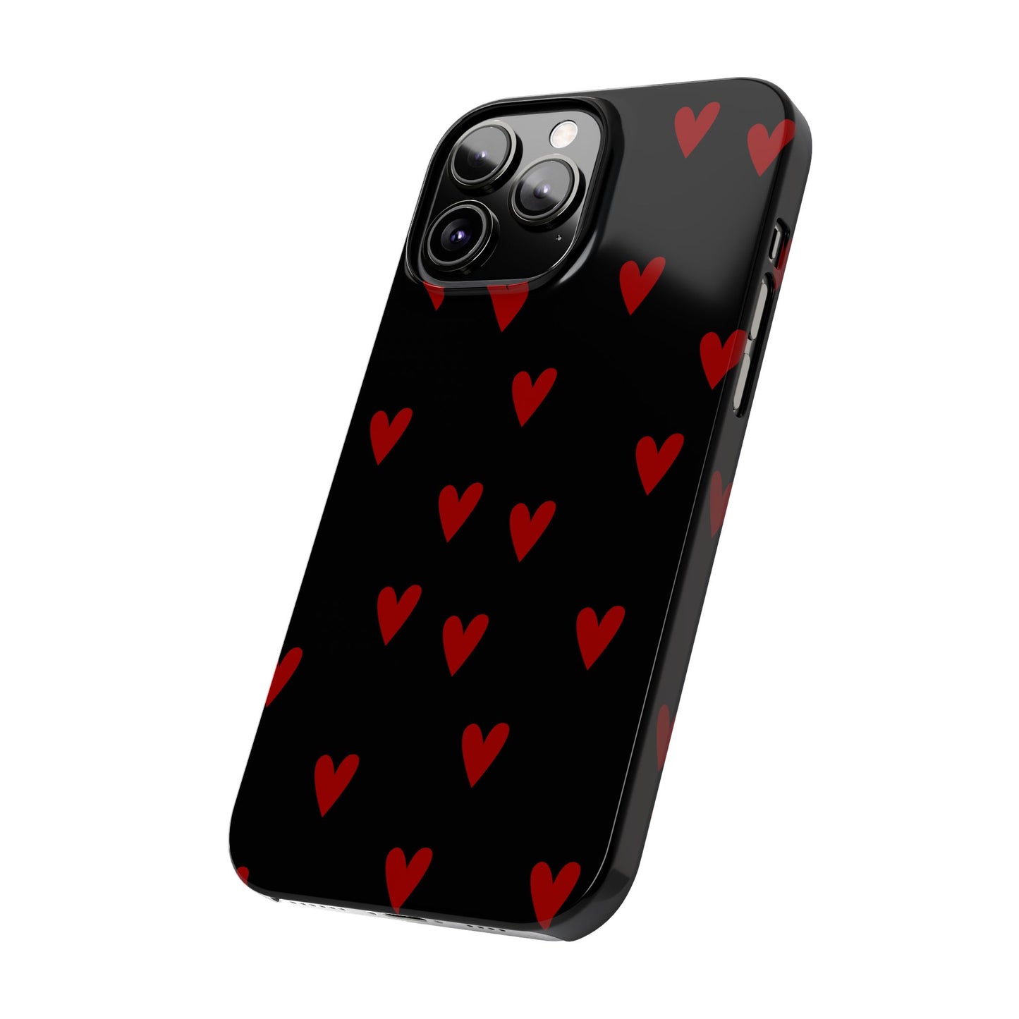 Red Hearts | Slim Phone Case