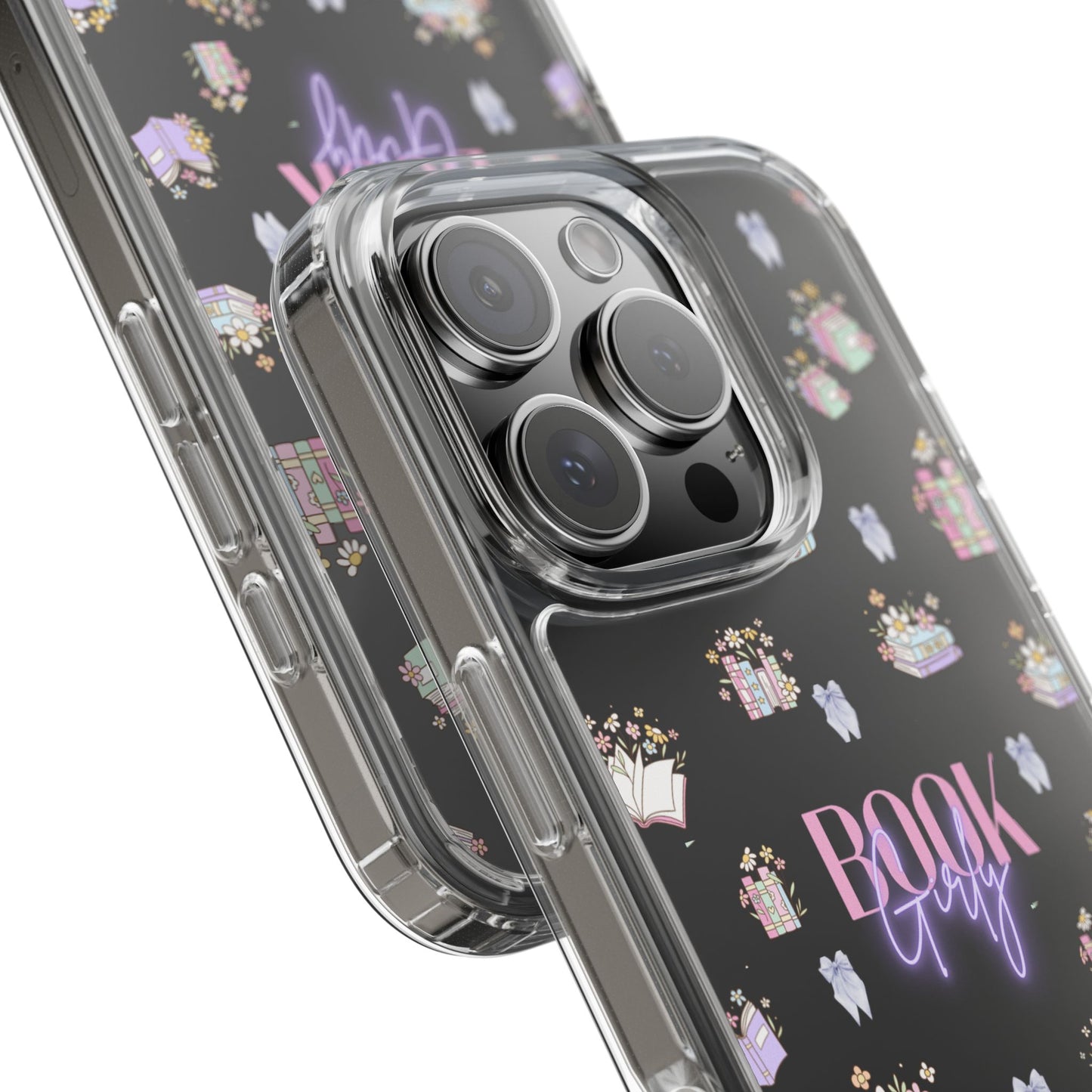 Book Girly | Clear Phone Case