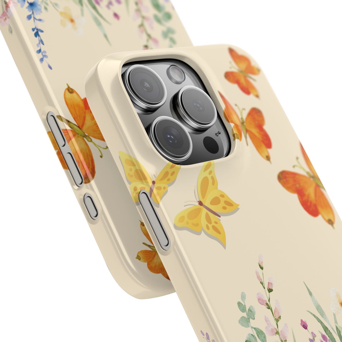 Floral Butterfly | Slim Phone Case