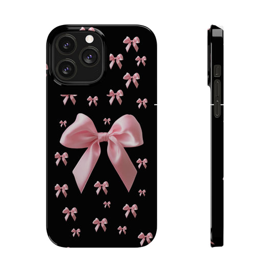 Pink Bow | Slim Phone Case
