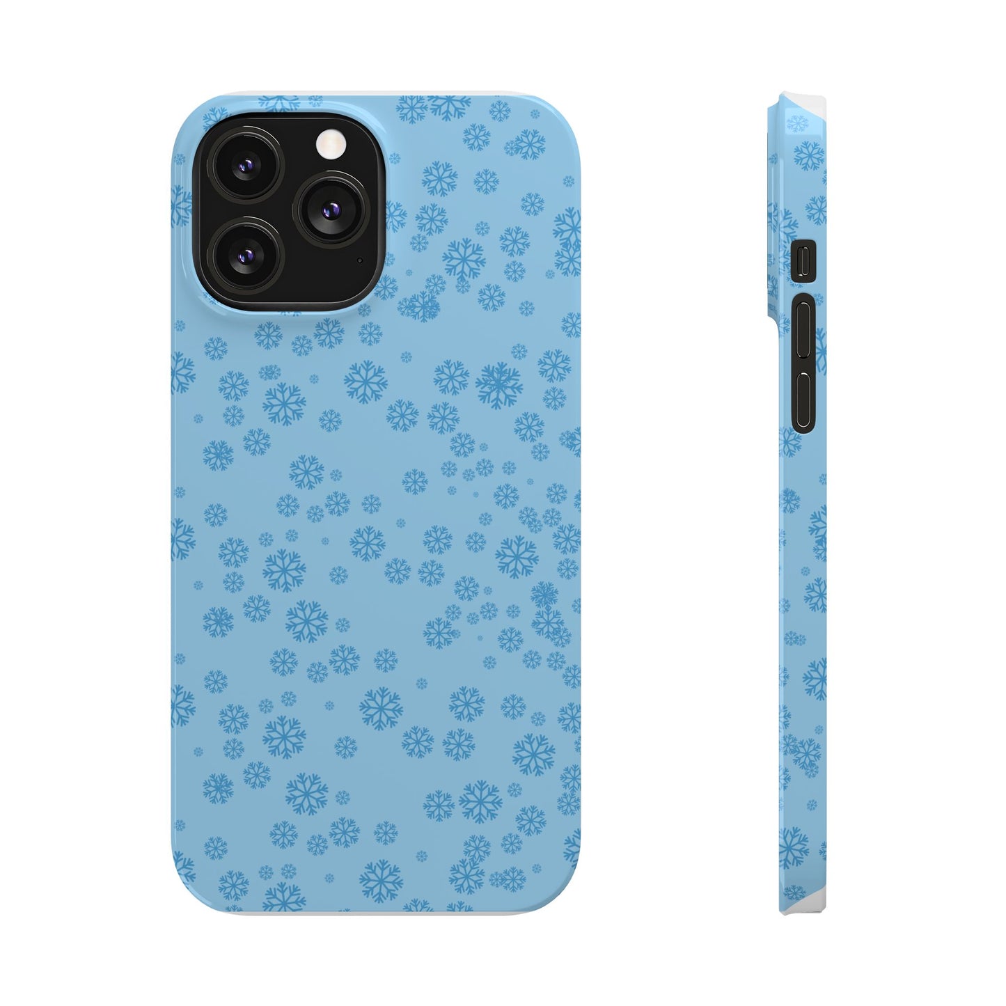 Blue Snowflake | Slim Phone Case